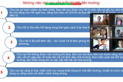 TƯ VẤN TÂM LÍ CHO PHỤ HUYNH, HỌC SINH