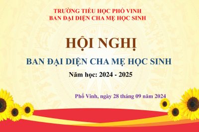 Hội nghị ban đại diện cha mẹ học sinh năm học 2024-2025